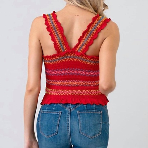 Colorful Crop/Tank Top - Picture 7 of 7